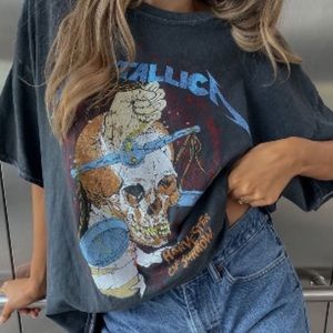 Urban Outfitters Oversized Metallica Tee